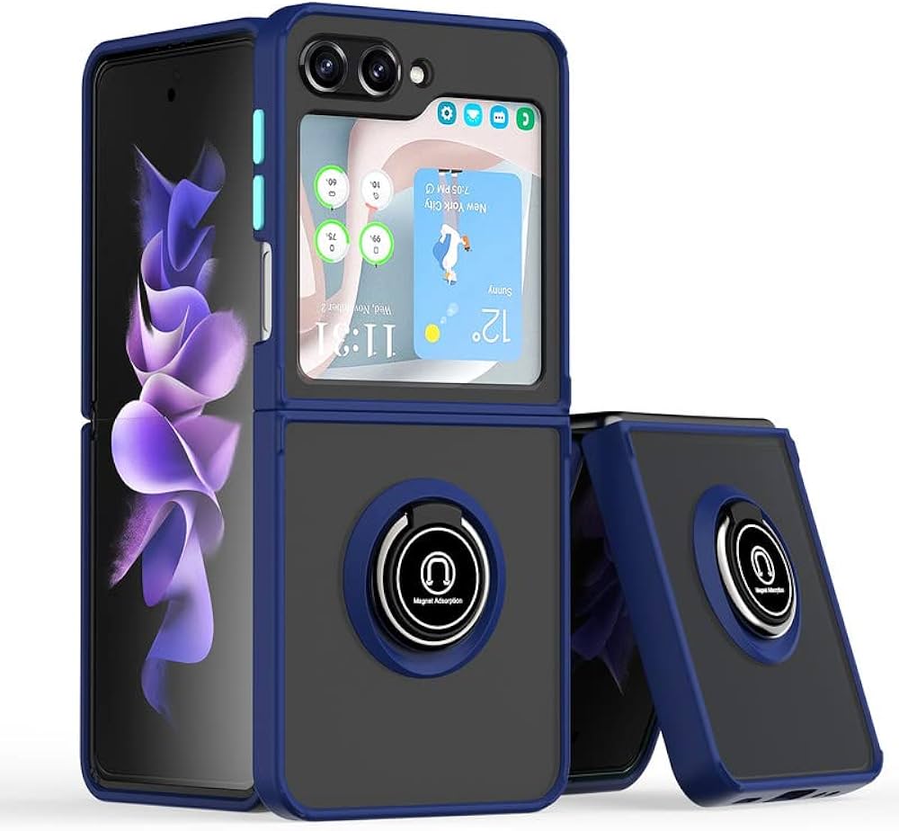Coque bague de couleur - SAMSUNG Z FLIP 5