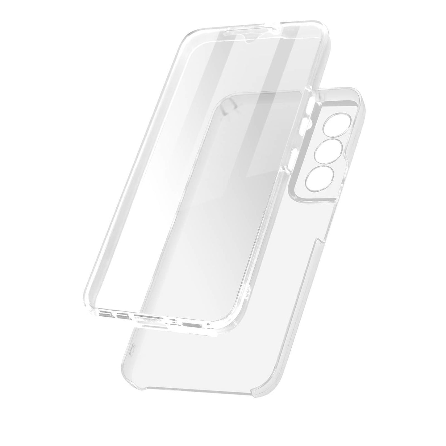 SAMSUNG Galaxy S21 FE - Coque 360 Transparente