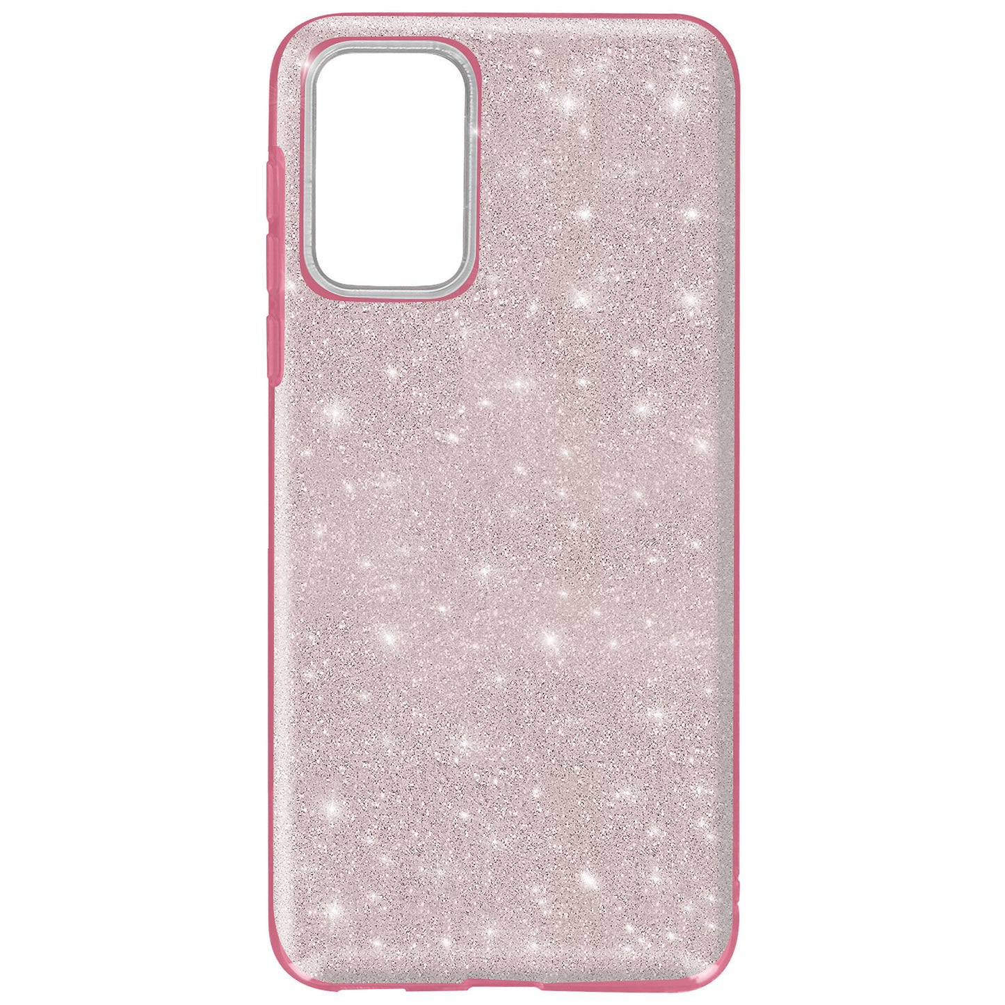 SAMSUNG A32 5G - Coque paillette rose