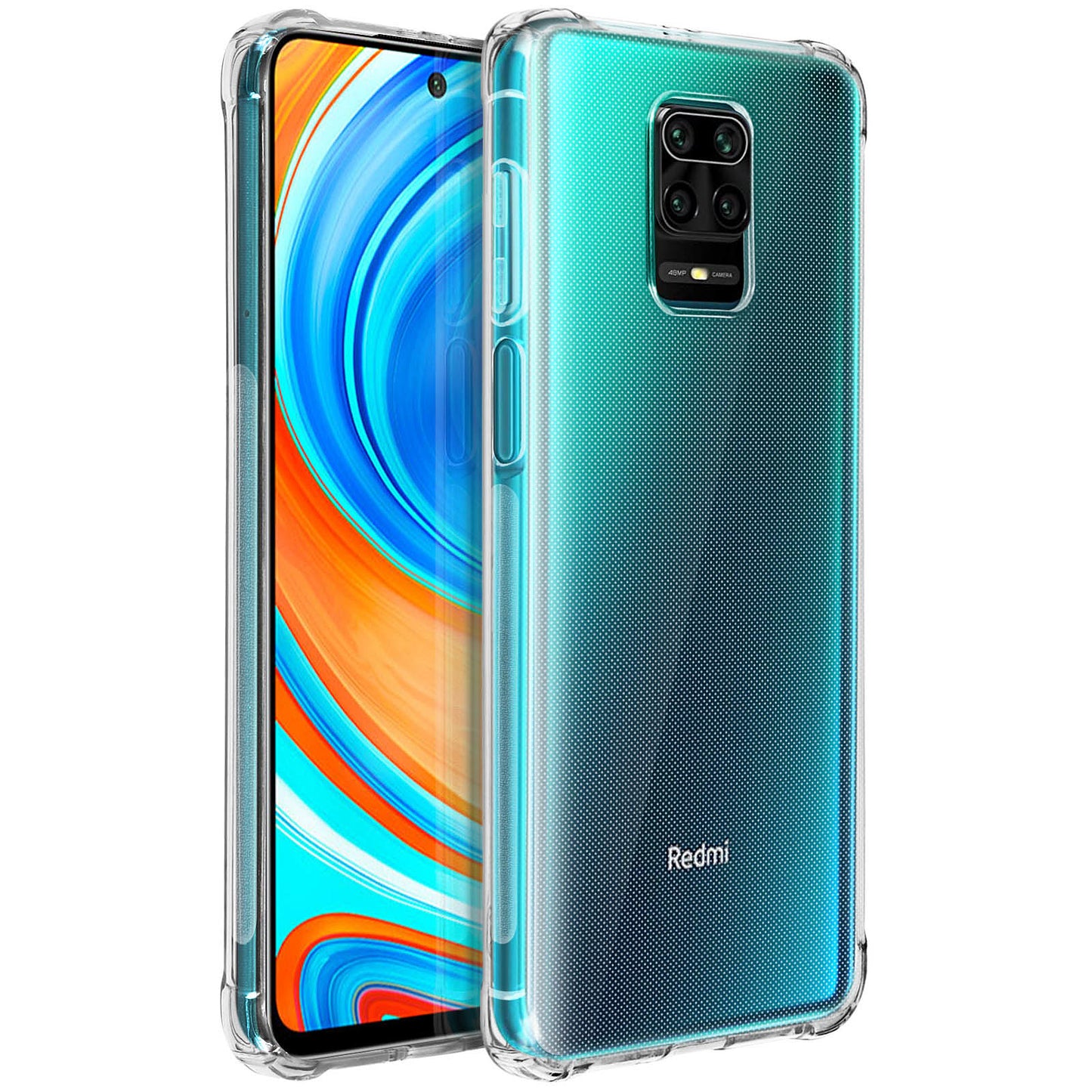 Redmi Note 9 - Coque transparente renfocée