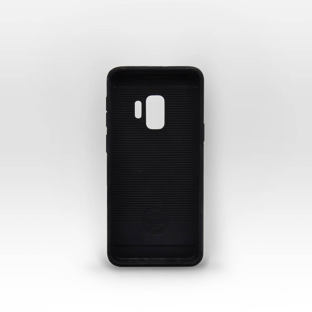 SAMSUNG Galaxy S9 - Coque Carbone Vert