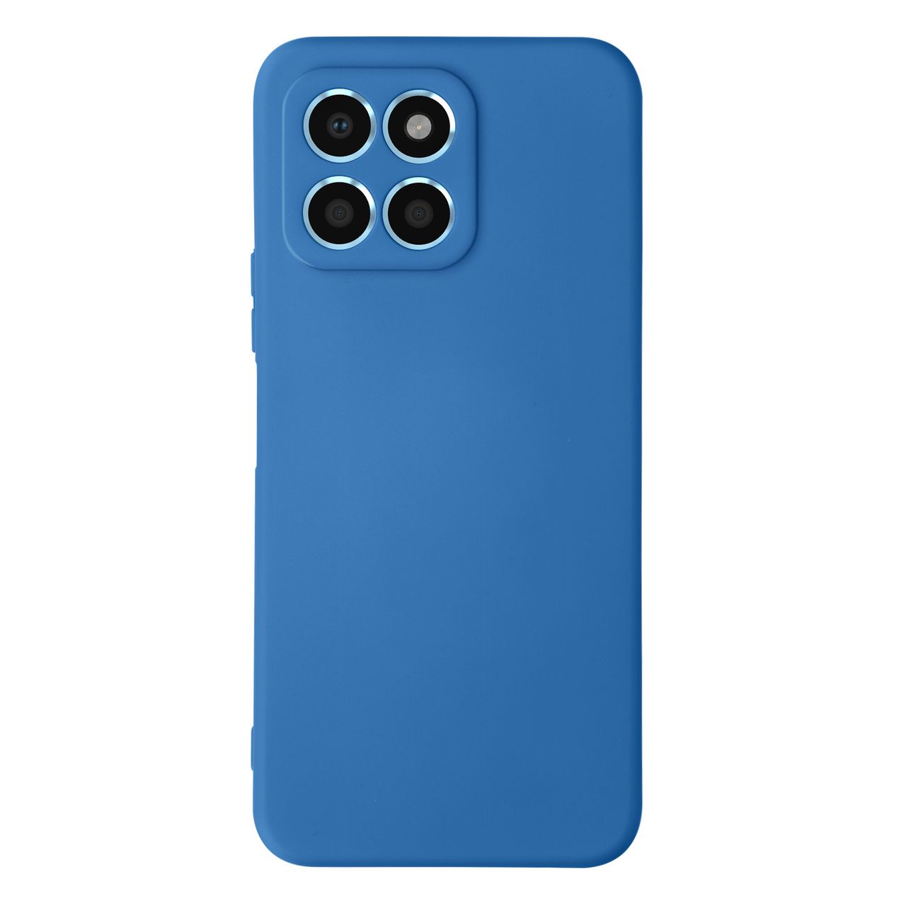 Coque silicone bleu - Honor 70 Lite