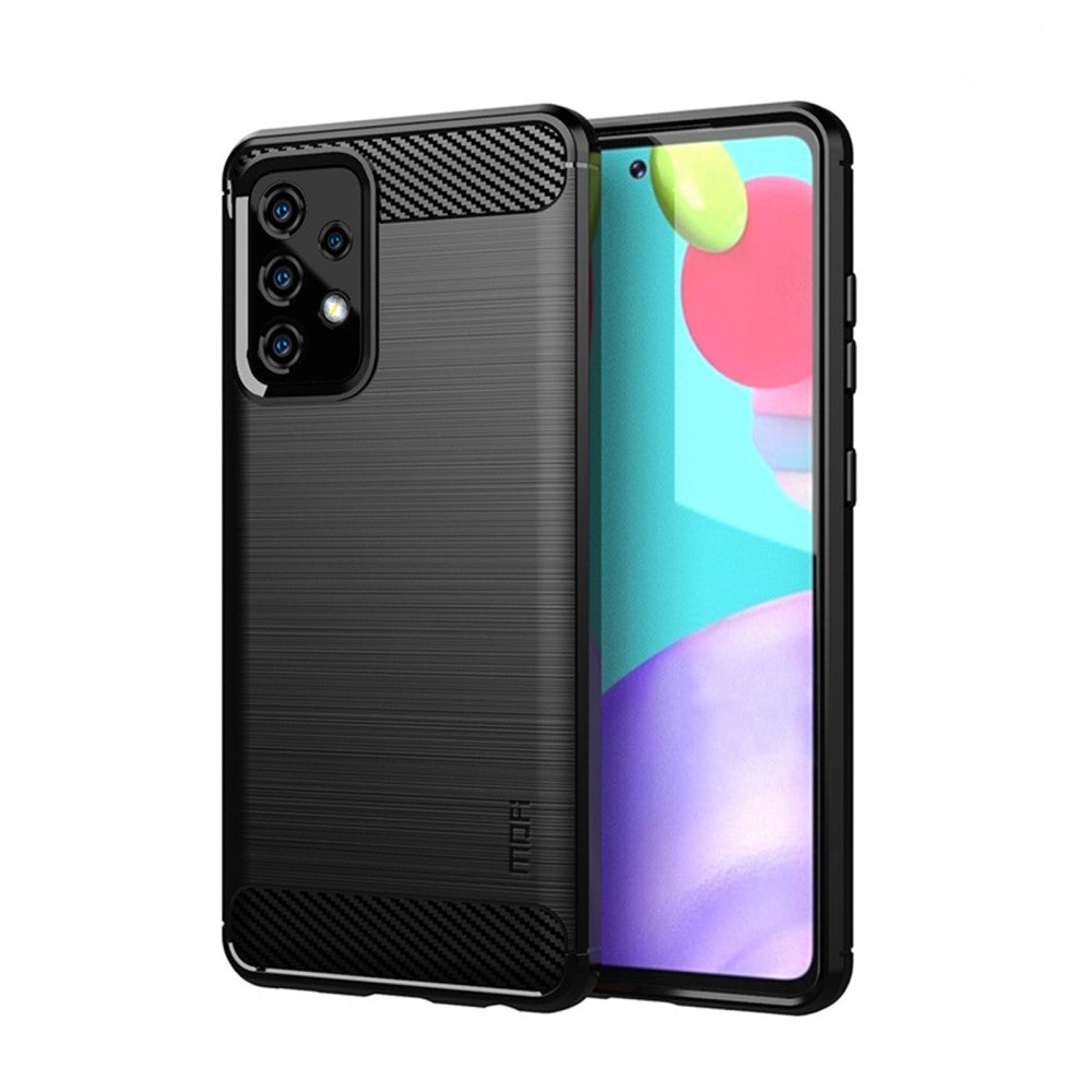 Coque de protection Carbone noir  Samsung Galaxy A52 4G_5G