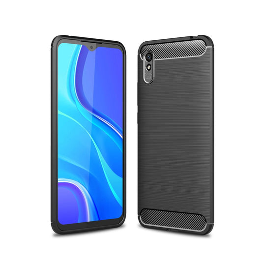 Coque de protection Carbone noir  Xiaomi Redmi 9A