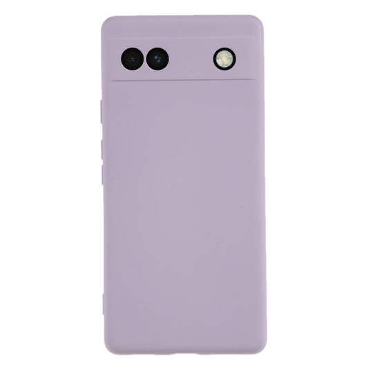 Coque de protection silicone Violet Google Pixel 6A