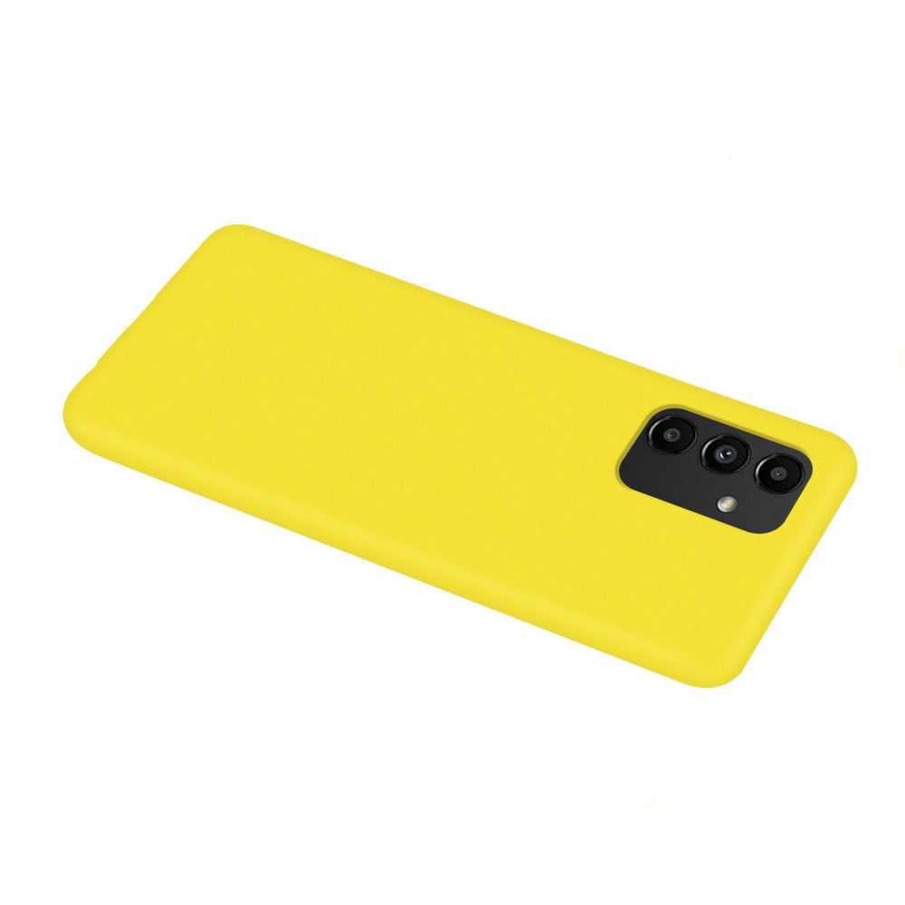Coque de protection silicone jaune Samsung A24 A34 A54