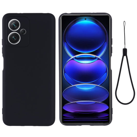 Coque de protection silicone noir Xiaomi Redmi Note 12 Pro 5G