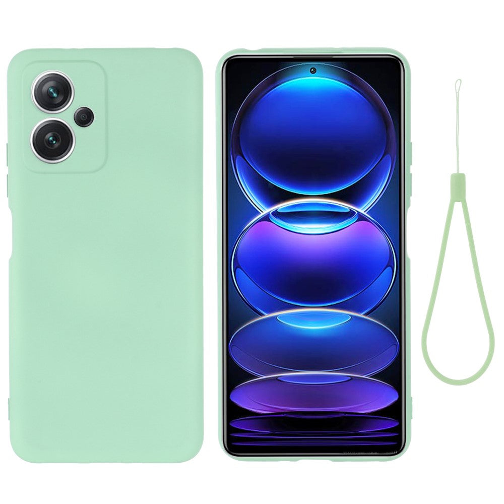 Coque de protection silicone vert  Xiaomi Redmi Note 12 Pro 5G