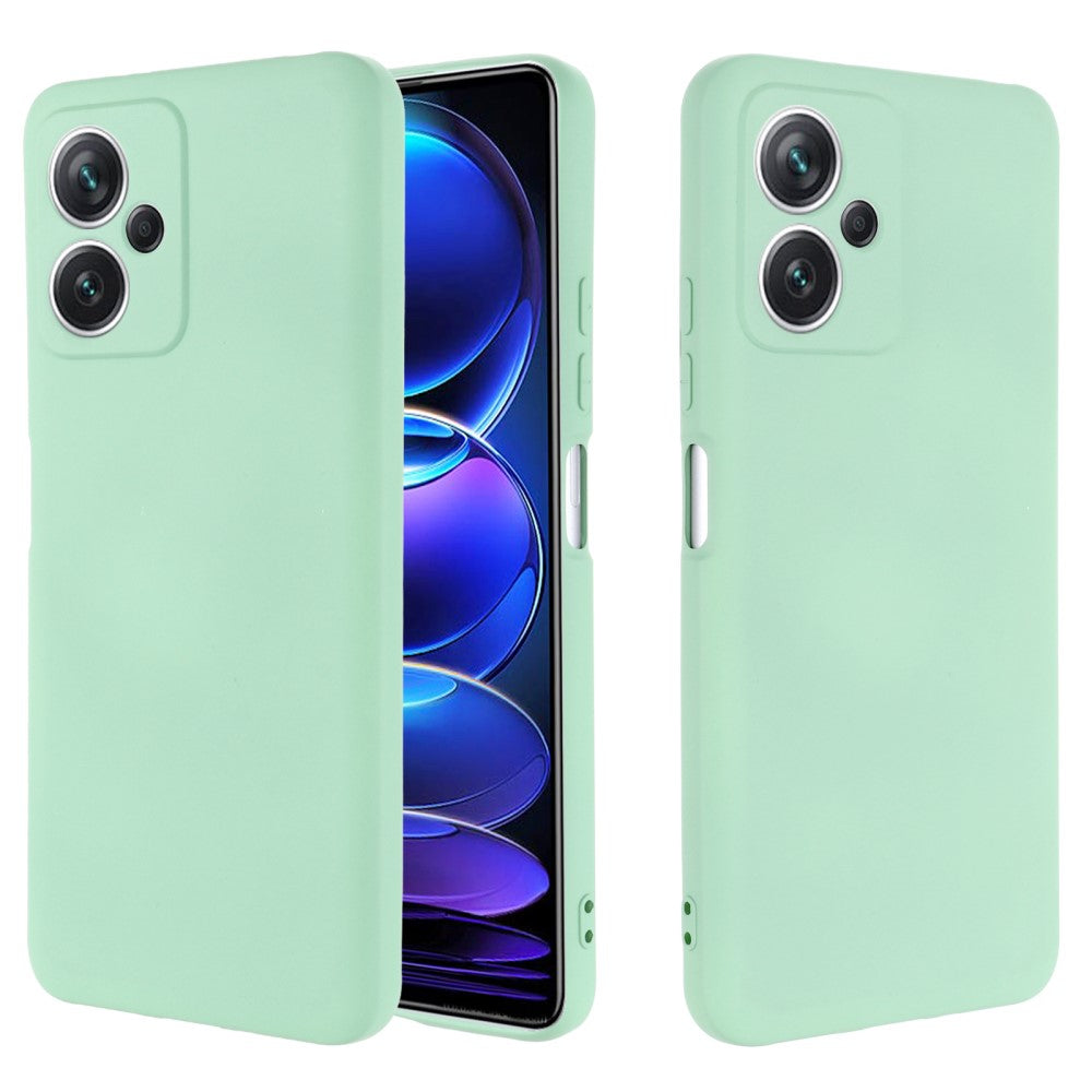 Coque de protection silicone vert  Xiaomi Redmi Note 12 Pro 5G