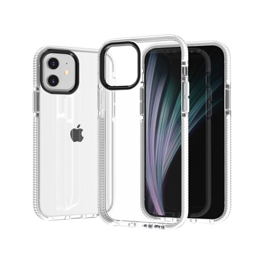 Coque de protection transparent renforcé bord blanc  IPhone 12/12 Pro