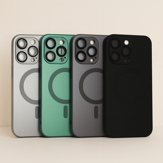 Coque Magsafe Effet Métallique avec Protection Caméra - iPhone 14 PRO MAX
