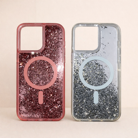 Coque Magsafe avec Paillettes Gesticulantes - 15 PRO MAX