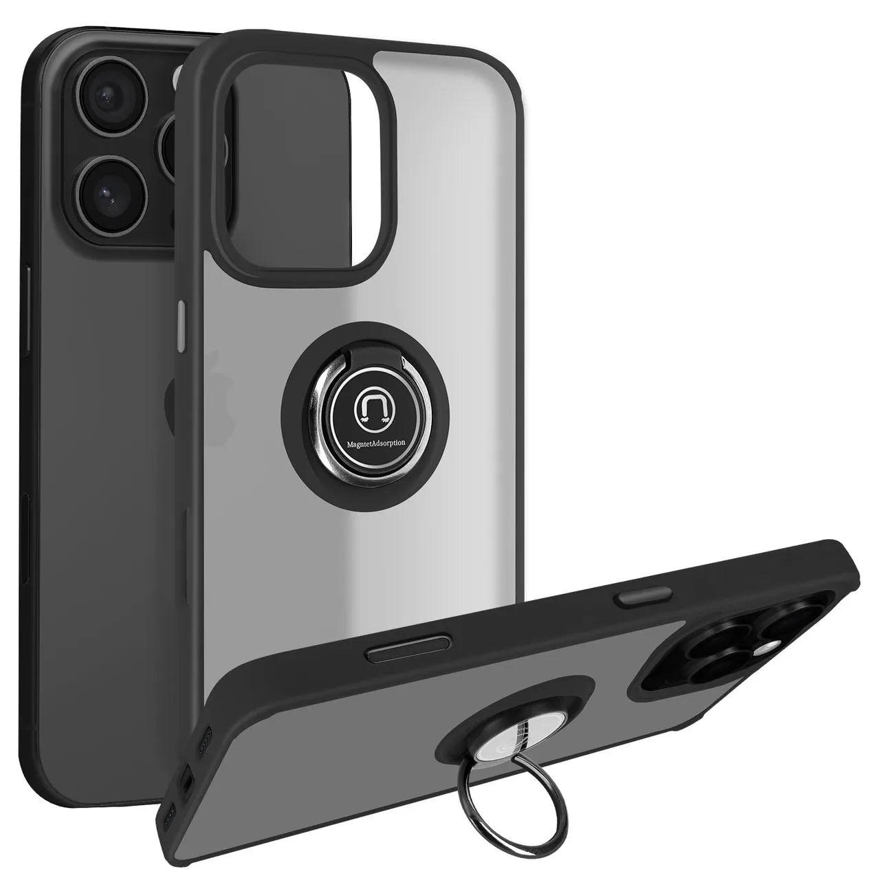 Coque bague rigide de couleur - IPhone 16 PRO MAX