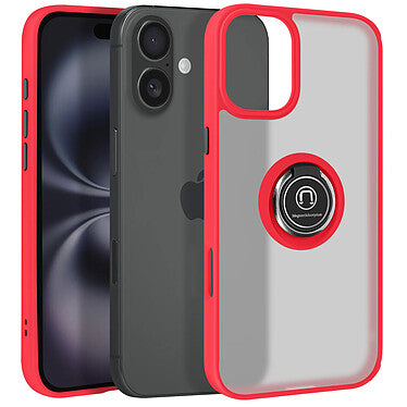 Coque bague rigide de couleur - IPhone 16
