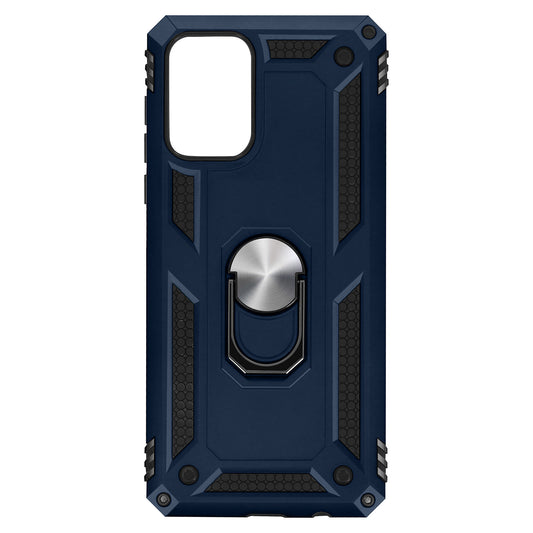 SAMSUNG A52 - Coque bague renforcée bleue
