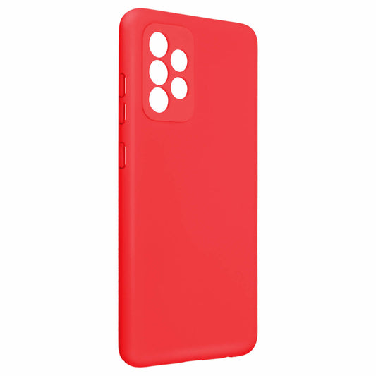 SAMSUNG A32 5G - Coque silicone rouge